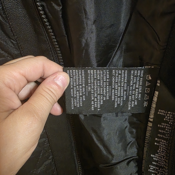 Harley Davidson Motorcycle XL Black Quilted Faux Leather Vest Stretch Panels - Picture 3 of 10